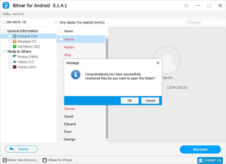 Dateiwiederherstellungssoftware für Android-Handys